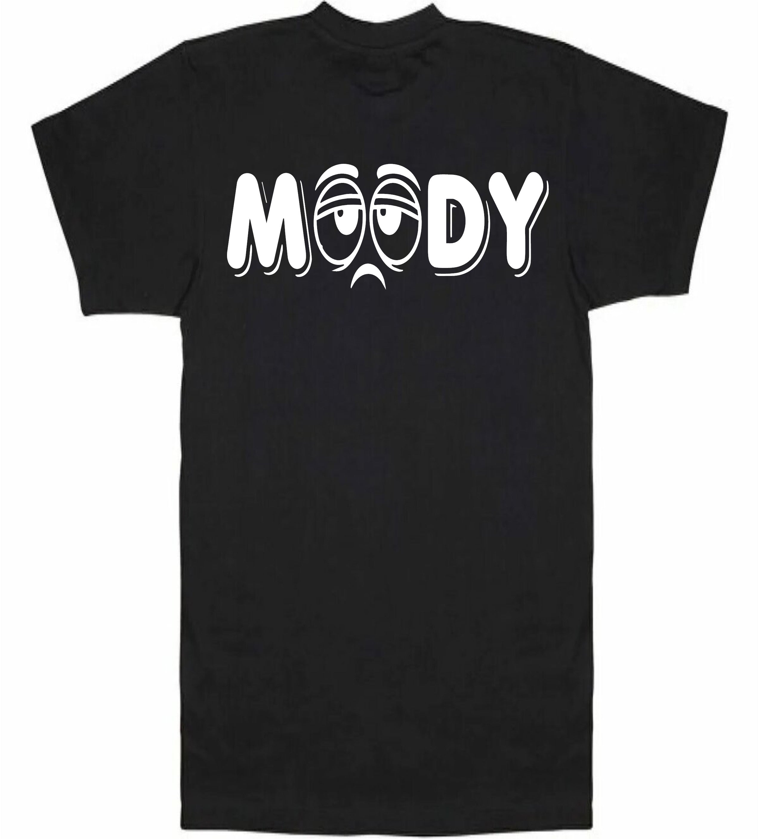 MOODY Sad Face T-Shirt