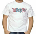 Moody Pastel Monster Graphic T-Shirt – White