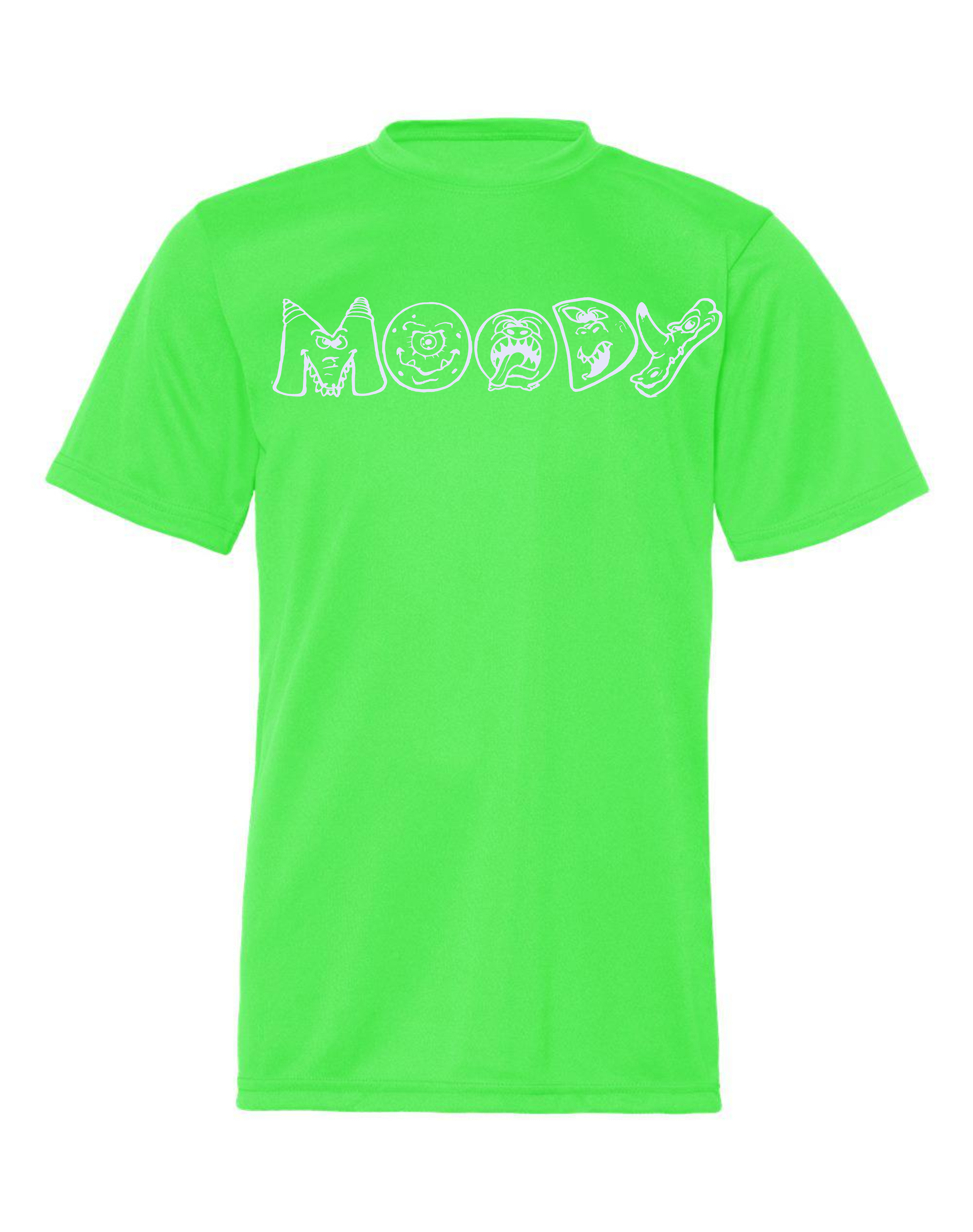 Moody Line with white