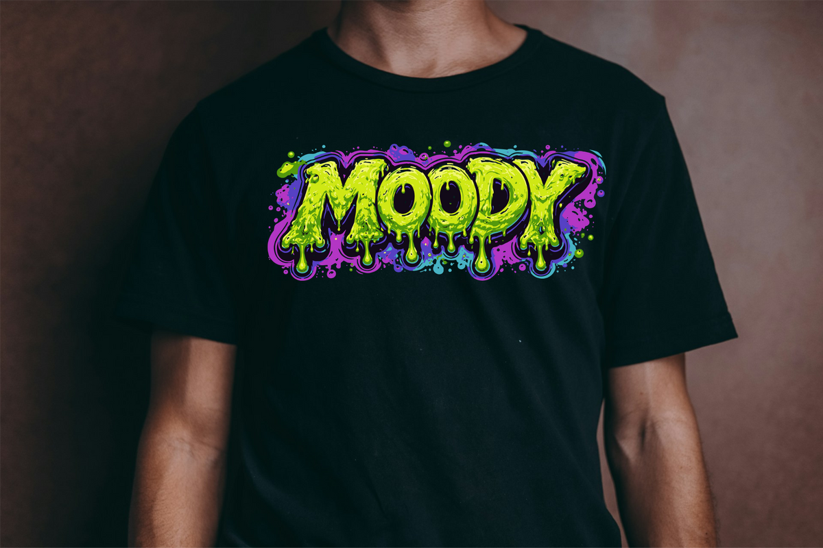 Moody Slime Graphic T-Shirt