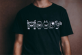 Moody Monster Doodle T-Shirt