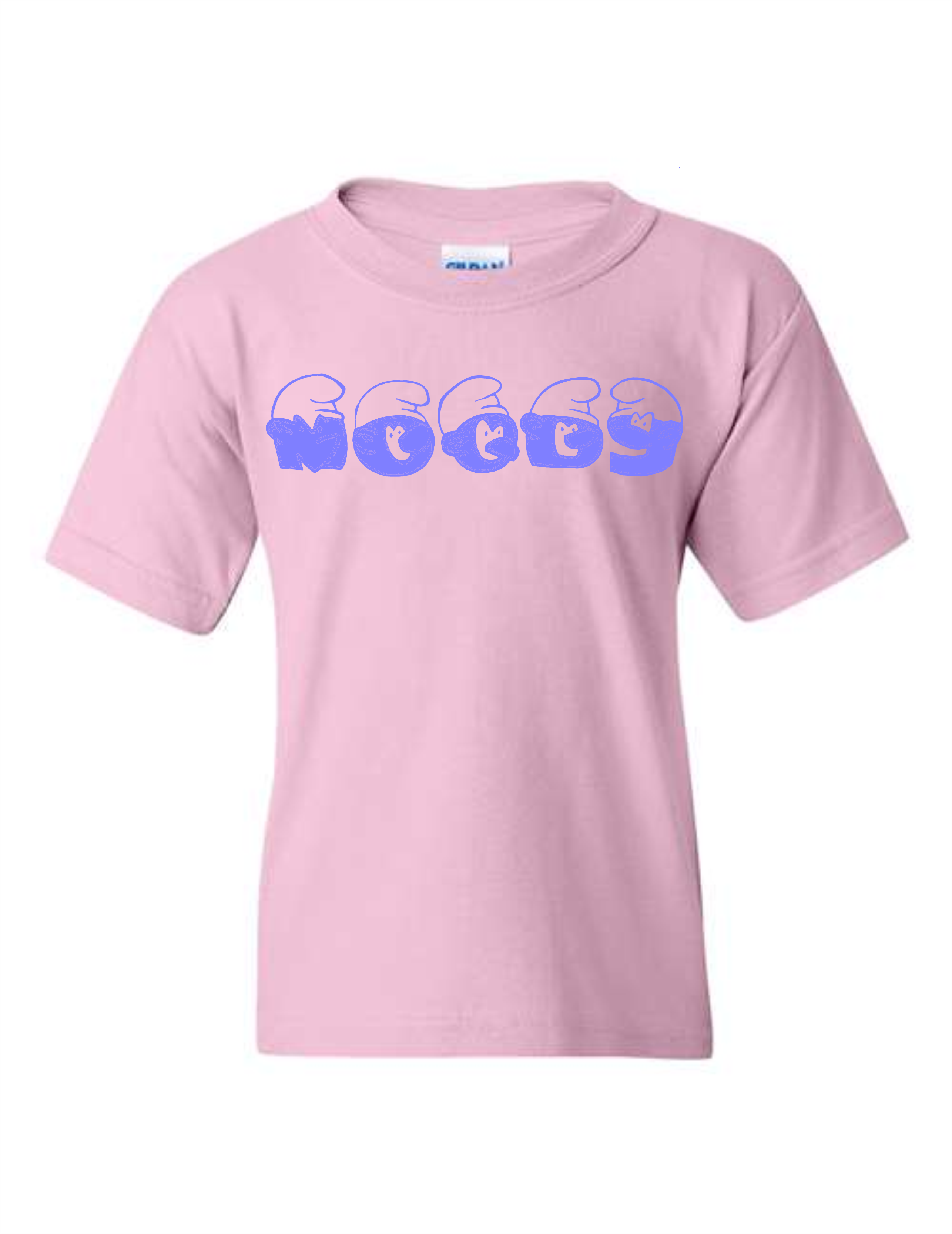 Youth Heavy Cotton T-Shirt Pink