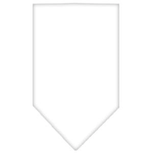 Custom Pet Bandana - White